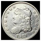 1831 Capped Bust Half Dime ABOUT UNCIRCULATED