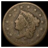 1836 Braided Hair Large Cent NICELY  CIRCULATED