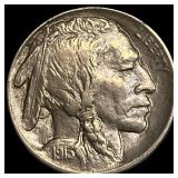 1913-D Buffalo Nickel Type 2 CHOICE AU