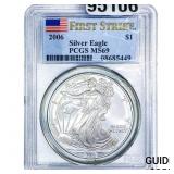 2006 Silver Eagle PCGS MS69