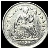 1856 Seated Liberty Half Dime CLOSELY UNCIRCULATED