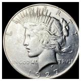 1927 Peace Silver Dollar CHOICE BU