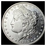 1892-S Morgan Silver Dollar CHOICE AU
