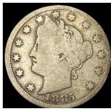 1885 Liberty Head Nickel NICELY CIRCULATED