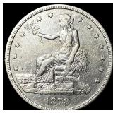 1878-S Silver Trade Dollar CLOSELY UNCIRCULATED