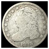 1835 Capped Bust Silver Half Dollar NICELY CIRCULA