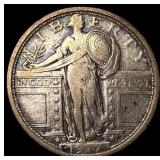 1917-S Type 1 Silver Standing Liberty Quarter  LI