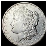 1904-O Silver Morgan Dollar CLOSELY UNCIRCULATED