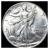 1944 Silver Walking Liberty Half Dollar  UNCIRCUL
