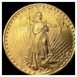 1924-S Gold $20 Saint-Gaudens Double Eagle UNCIRCU