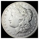 1894-O Silver Morgan Dollar LIGHTLY CIRCULATED