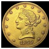 1899-S Gold $10 Liberty Head Eagle UNCIRCULATED