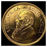 1984 Gold 1 oz Krugerrand GEM BU
