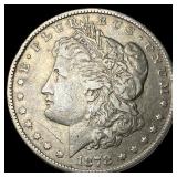 1878 Silver Morgan Dollar NEARLY UNCIRCULATED