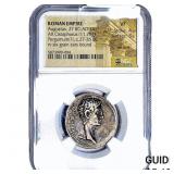 Roman Augustus 27 BC-AD 14 Silver Cistophorus NGC