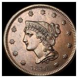 1840 Braided Hair Large Cent UNCIRCULATED