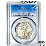 1937-D Walking Liberty Half Dollar PCGS AU50