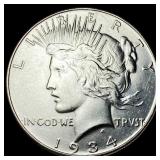 1934 Peace Silver Dollar UNCIRCULATED
