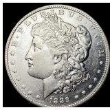 1889-S Silver Morgan Dollar CLOSELY UNCIRCULATED