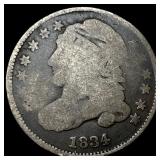 1834 Capped Bust Half Dollar NICELY CIRCULATED