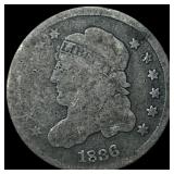 1836 Capped Bust Half Dime NICELY CIRCULATED