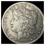 1891-O Silver Morgan Dollar LIGHTLY CIRCULATED
