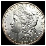 1897-S Silver Morgan Dollar CHOICE BU