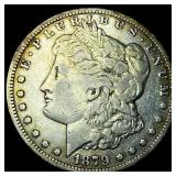 1879-CC Silver Morgan Dollar NEARLY  UNCIRCULATED