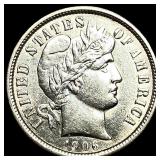 1906 Barber Dime UNCIRCULATED