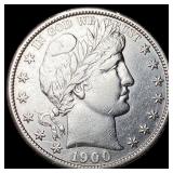 1900-S Silver Barber Half Dollar CHOICE AU