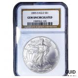 2005 Silver Eagle NGC