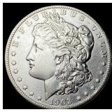 1903-S Silver Morgan Dollar CHOICE AU