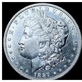 1887-S Silver Morgan Dollar CHOICE AU