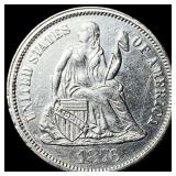 1876 Seated Liberty Dime UNCIRCULATED
