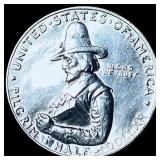 1920 Silver Pilgrim Half Dollar GEM BU