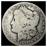 1895-S Silver Morgan Dollar NICELY CIRCULATED