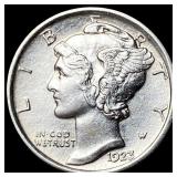1923 Mercury Dime UNCIRCULATED
