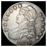 1826 Capped Bust Half Dollar CLOSELY UNCIRCULATED