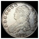 1825 Capped Bust Half Dollar CHOICE AU