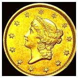 1852 Gold $1 Type 1 UNCIRCULATED