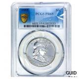 1955 Franklin Half Dollar PCGS PR65