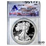 2017-W Silver Eagle ANACS PR70 DCAM