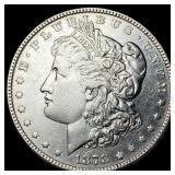 1878 Silver Morgan Dollar CLOSELY UNCIRCULATED