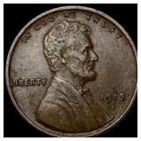 1913-D Lincoln Wheat Cent CLOSELY UNCIRCULATED