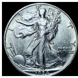 1936-D Silver Walking Liberty Half Dollar CHOICE A