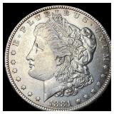 1881 Morgan Silver Dollar CLOSELY UNCIRCULATED