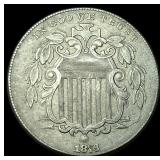 1873 Shield Nickel CLOSELY UNCIRCULATED