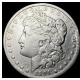 1891-CC Silver Morgan Dollar LIGHTLY  CIRCULATED