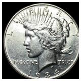 1934 Silver Peace Dollar UNCIRCULATED