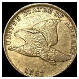 1857 Flying Eagle Cent UNCIRCULATED